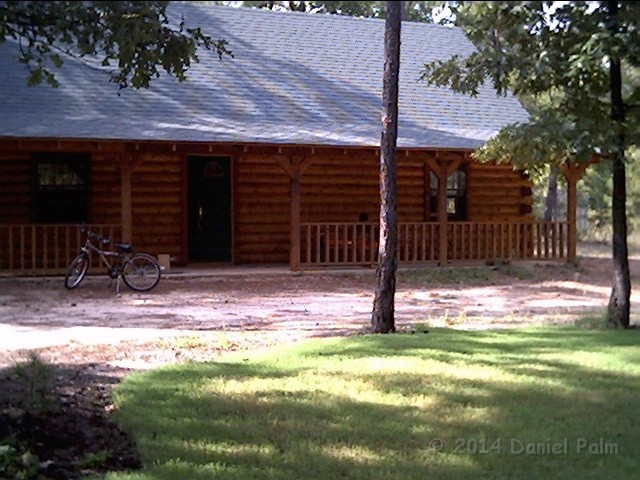 cabin front yard